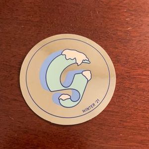 LIMITED EDITION GLOSSIER STICKER